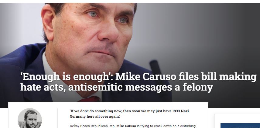 https://twpter.com/users/sluggo/feed/2023-0127-0822-4202-f-sluggo.pdf -   PDF: ‘Enough is enough’_ Mike Caruso files bill mking hate acts, antisemitic messages a felony                  Imagine that, a group of people, so despicable and hated that they want laws, to make it illegal to hate them, or to tell the truth about why people hate them.            Instead of #PoliceYourOwn these JEWS want to police our  #FreeSpeech out of existence.            There are legitimate reasons why so many people hate Jews and what these parasites have done to every country they set foot in.            Banning free speech is not going to make people hate Jews less, it's only going to piss more people off.            Hey  @Quoteman  why don't you try and talk some sense into your Jew brethren and tell them that criminalizing free speech isn't the way to go?            Tell them that they should examine their own actions and change their ways, and maybe people will stop hating them so much.            Why do Jews feel compelled to spread degeneracy and weaponize the media and banking / finance against everyone else and destroy nations?              #Weimar  #Holocaust  #SDL                     #ArchivePDF       