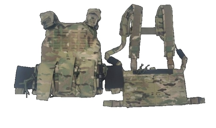 Our plate carrier (name is BSG carrier Mk.2) and micro chest rig (na