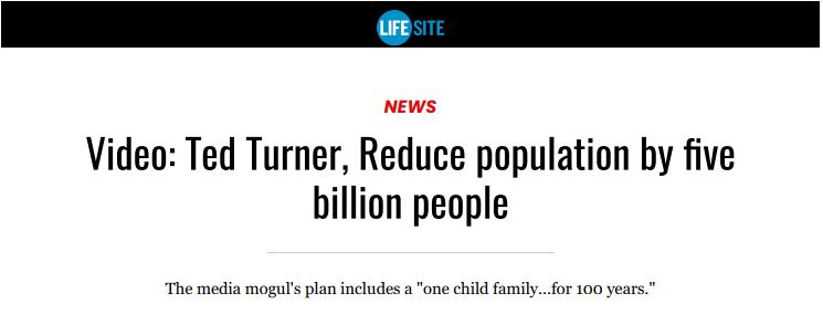 https://twpter.com/users/Quoteman/feed/2021-0810-0640-1814-f-Quoteman.pdf -   This definitely needs to be on file:            "Ted Turner, Reduce population by five      billion people            The media mogul's plan includes a "one child family for 100 years." "                  This guy has at least 5 kids and is one of the largest private land owners in the United States, if not the world; but he thinks that we should be limited to 1 child; and his globalist buddies at the  #BilderbergGroup and #WEF like #KlausSchwab       Think "We The People" should "Own nothing and be Happy".             These people need to be exposed and stopped. These people seek to destroy us and our future generations so they can reign like kings on a depopulated planet that they can more easily control, without our presence.                  #TechnocraticOligarchy #PrivateJetPeople #Privacy #TedTurner  #Globalist  #ArchivePDF       