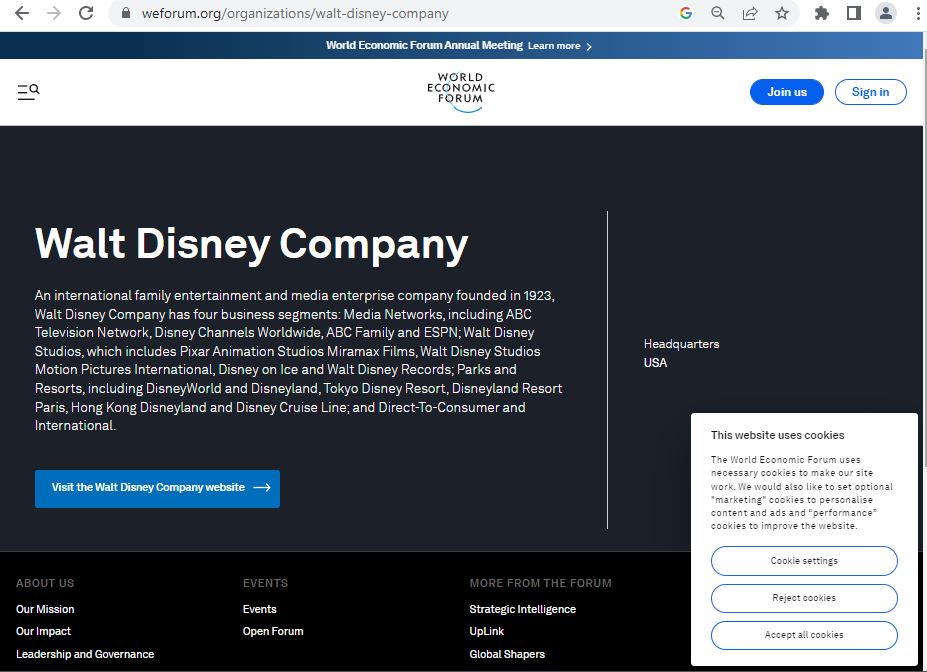 PDF: Walt Disney Company _ World Economic Forum @cindy