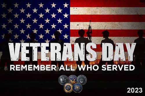 Happy Veterans Day 2023 Remember all who served.