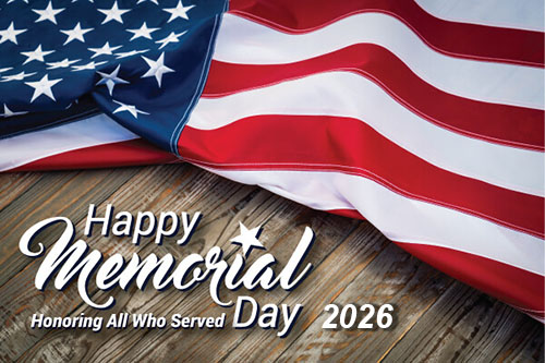 Happy Memorial Day 2026