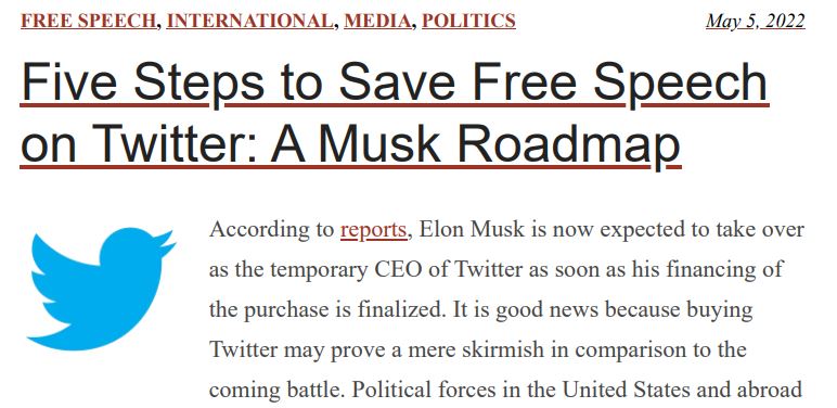 PDF: Five Steps to Save Free Speech on Twitter_ A Musk Roadmap – JON