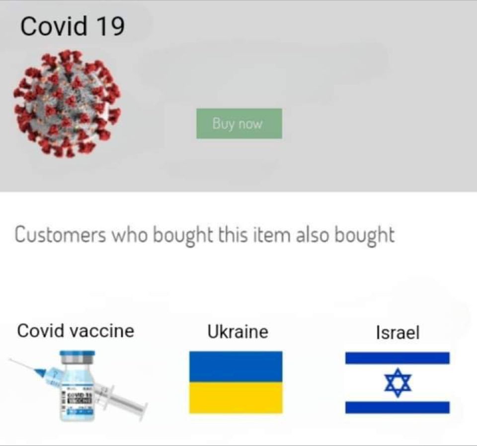 Customers who bought this item (Covid 19) also bought Covid Vaccine,
