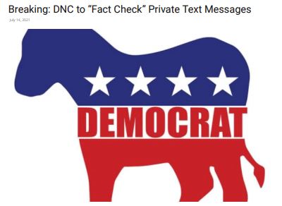 #ArchivePDF Breaking_ DNC to “Fact Check” Private Text