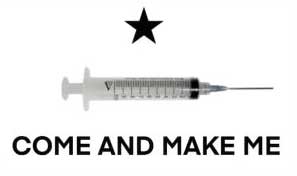   This is so #Texas            "Come and Make Me" - take some poisonous experimental gene therapy injection.                   #COVID #Covid #COVID19 #jab #LockDown      #lockdown #vaccine #VACCINE #LockDown #covid            #CovidTrials            