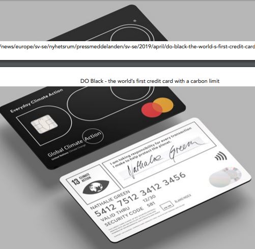 PDF: DO Black - the world’s first credit card with a carbon limit