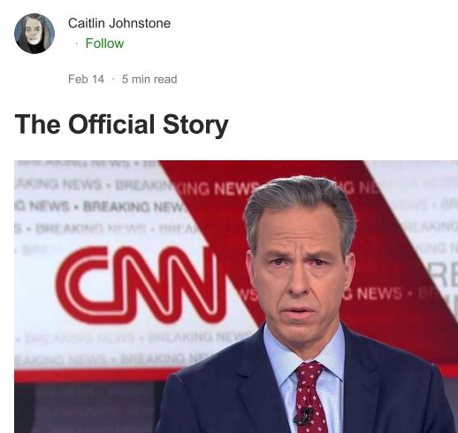 PDF - The Official Story. Caitlin Johnstone "T