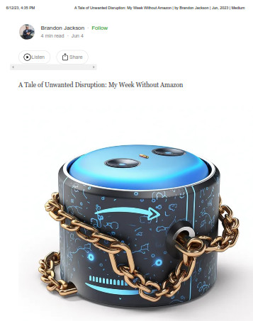 PDF: A Tale of Unwanted Disruption_ My Week Without Amazon _ by Bran