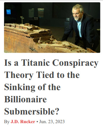 PDF: Is a Titanic Conspiracy Theory Tied to the Sinking of the Billi