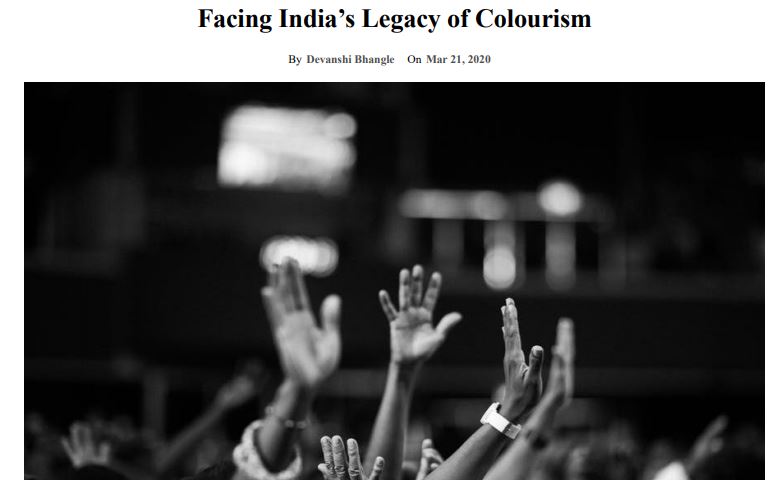 PDF: Facing India’s Legacy of Colourism – MIR Backing up