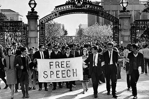 Image: Free Speech Movement - University of California, Berkeley